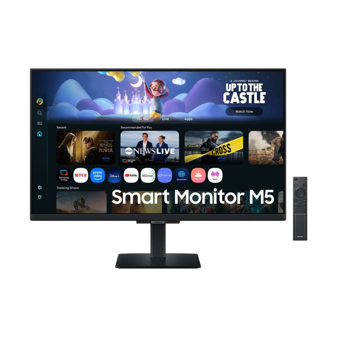 SAMSUNG Moniteur Flat Smart M5 M50F FHD 27'' 16:9 60Hz FHD Borderless    LS27FM500EUXEN