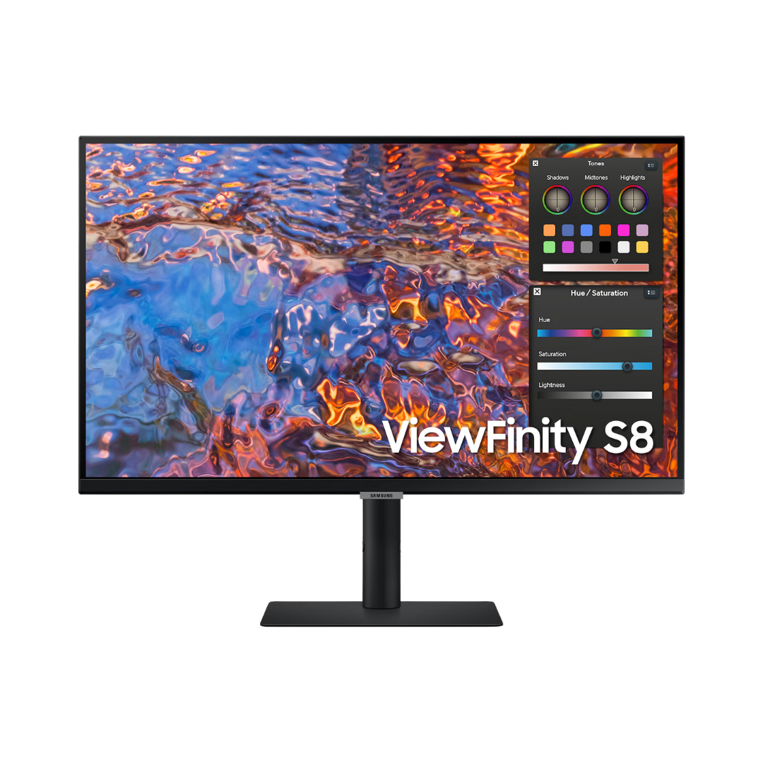 SAMSUNG Moniteur Flat anti-reflet ViewFinity S80P 32'' 16:9 3-Borderless HAS USB-C UHD   LS32B800PXPXEN