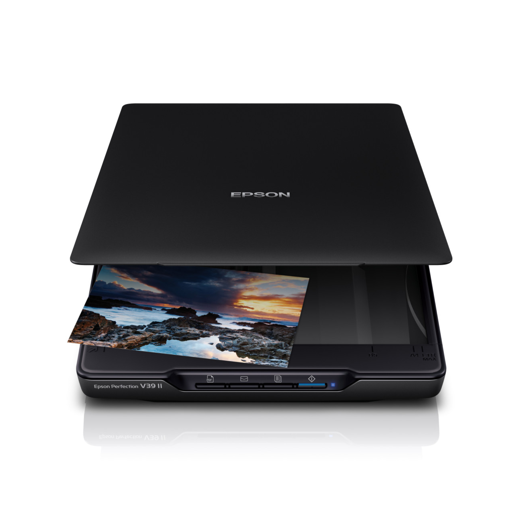 EPSON Perfection V39II Scanner a plat de photos et documents Micro-AB USB 2.0 Hi-Speed A4 Référence B11B268401