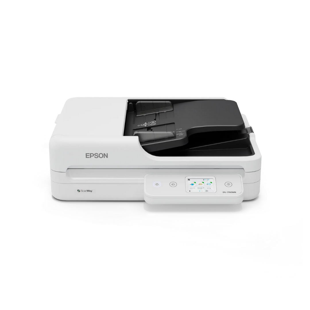 EPSON SCANNER PLAT DS-1760WN A4 Reseau R/V Interface USB Résol 600 Dpi 30 IPM N&B 30 IPM Couleur 0M Référence B11B274402
