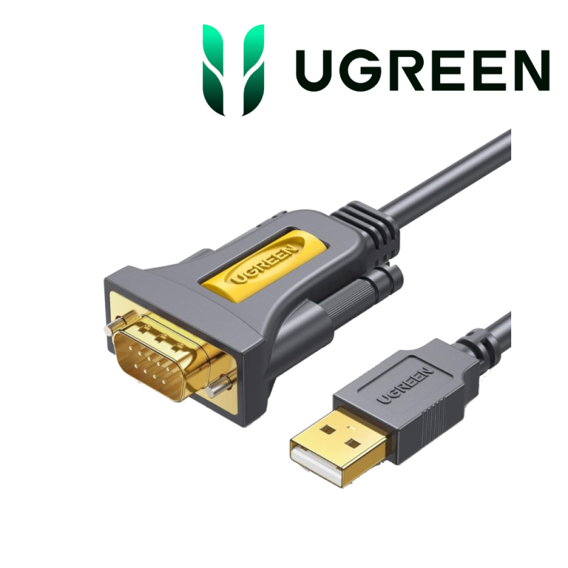 Ugreen Adaptateur USB 2.0 to DB9 RS-232 Male 1.5M  REF 20211