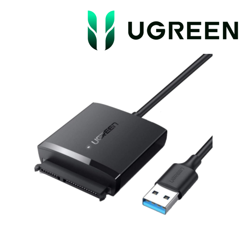 Ugreen Adaptateur USB 3.0 to 2 5 3 5 SATA  REF 60561