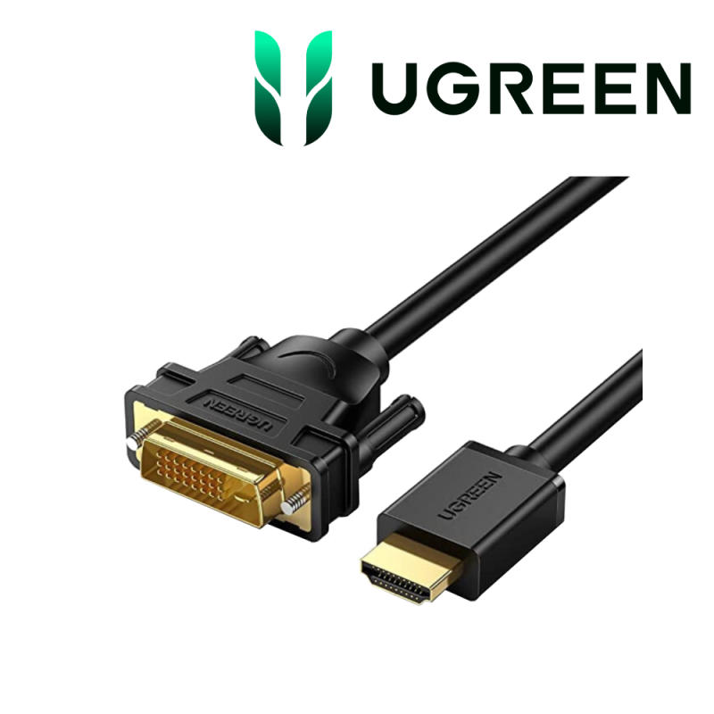 Ugreen Cable HDMI Male to DVI 2M  REF 10135