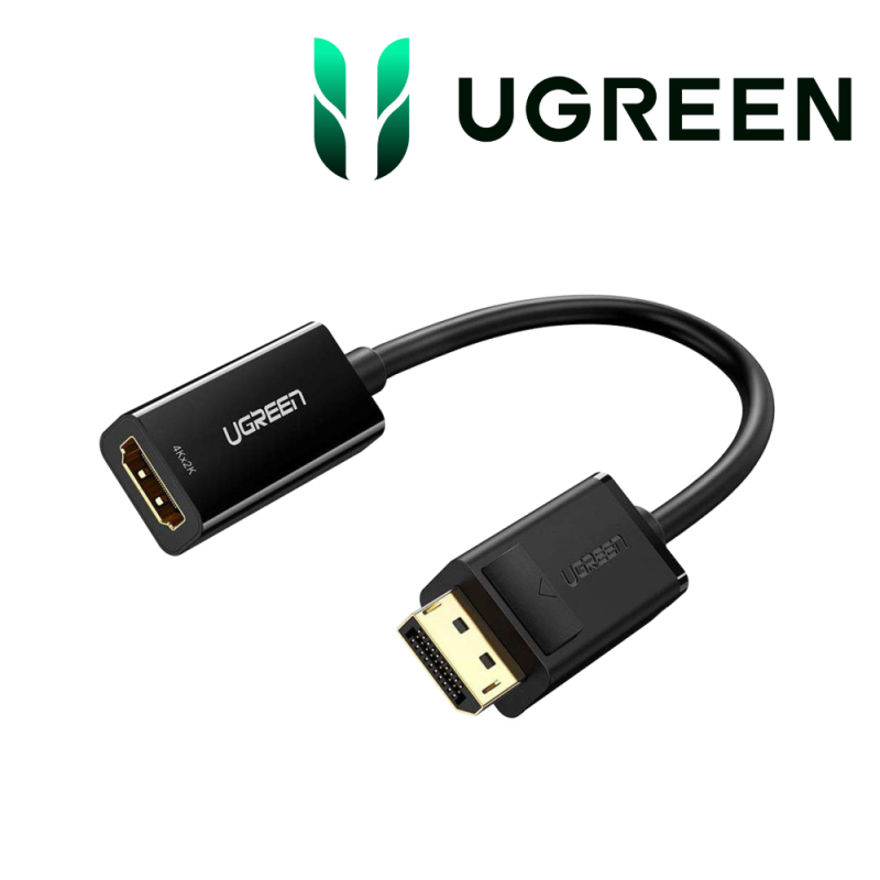 Ugreen Cable DP Male to HDMI Female 4K 30HZ  REF 40363