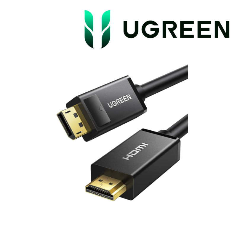 Ugreen Cable DP Male to HDMI Male 1 5M  REF 10239